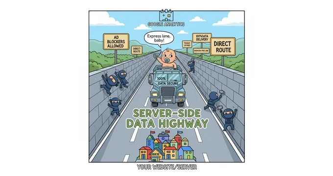 server side tracking for dummies - protected highway