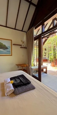 LMBK Surf House — surf coaching session